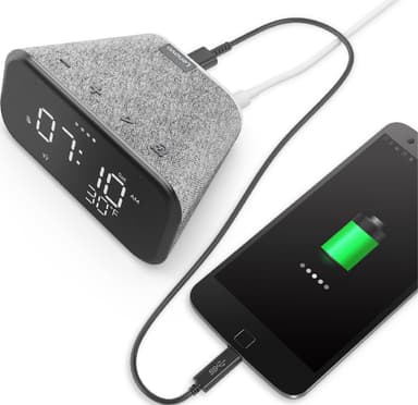 Lenovo Smart Clock Essential Google Assistant virtuaaliavustajalla