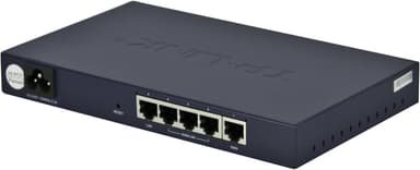 TP-LINK reititin, 2x10/100Mbps WAN ja 3x10/100Mbps LAN-porttia