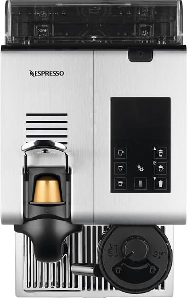 NESPRESSO® Lattissima Pro kapselikeitin, DeLonghi EN750MB (teräs)