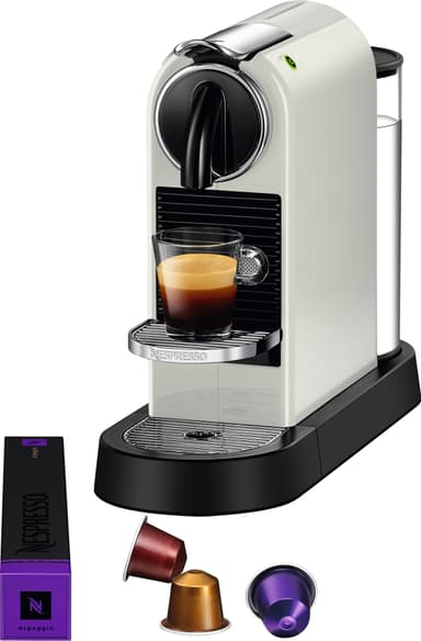 NESPRESSO® CitiZ EN167W kapselikeitin, DeLonghi (valkoinen)