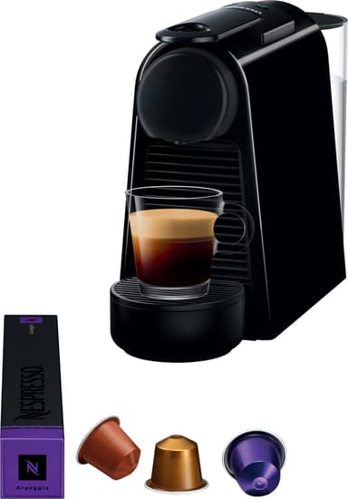 NESPRESSO® Essenza Mini kapselikeitin, DeLonghi EN85B (musta)