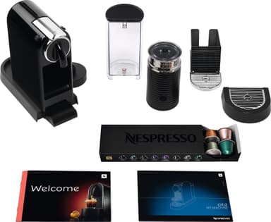 NESPRESSO® CitiZ & Milk kapselikeitin, DeLonghi EN267BAE (musta)