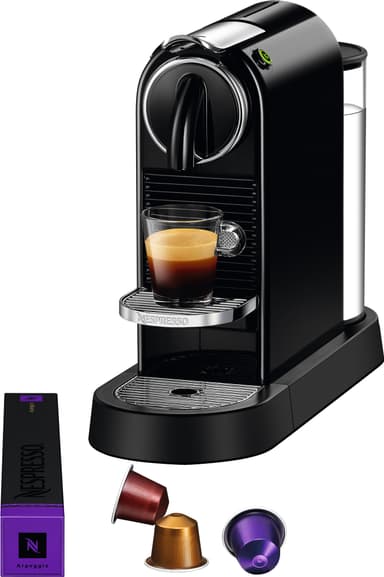 NESPRESSO® CitiZ kapselikeitin, DeLonghi EN167B (musta)