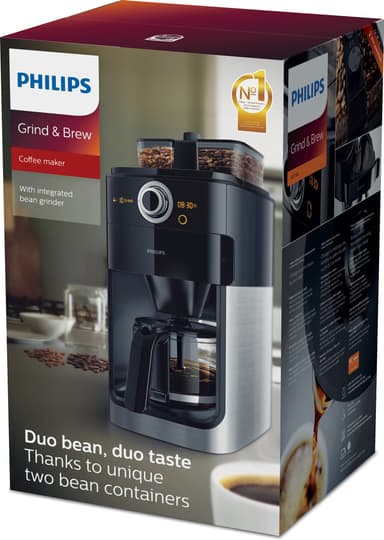 Philips Grind & Brew kahvinkeitin HD7766