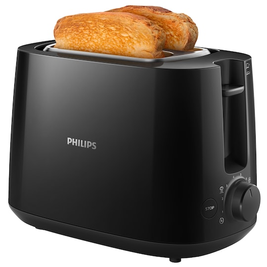 Philips Daily Collection leivänpaahdin HD258190 (musta)