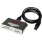 Kingston FCR-HS4 - Ulkoinen USB 3.0 muistikortinlukija, harmaa/valkoin