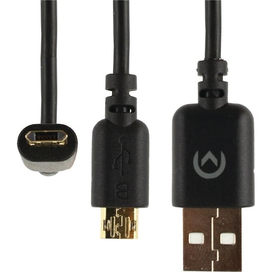 USB 2.0 Kaapeli USB A Uros - USB Micro-B 1.00 m Musta