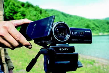 Sony Handycam HDR-CX405 videokamera (musta)