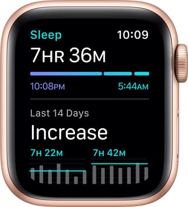 Apple Watch SE 40mm GPS (kulta/hietapinkki urheiluranneke)
