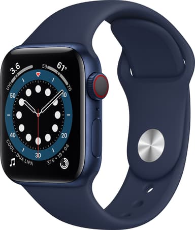 Apple Watch Series 6 40mm GPS+Cellular (sin. alumiini/sin. urheilura.)