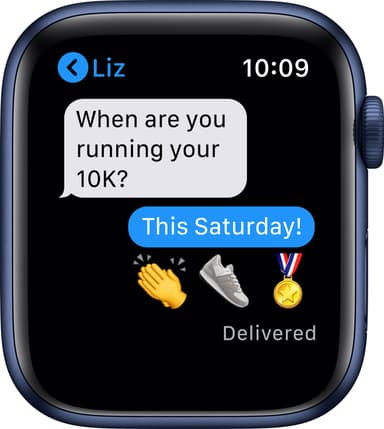 Apple Watch Series 6 44mm GPS (sin. alumiini/sin. urheilura.)