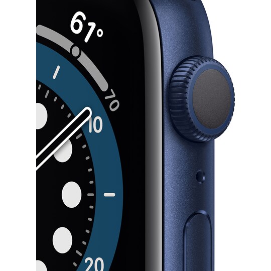 Apple Watch Series 6 44mm GPS (sin. alumiini/sin. urheilura.)