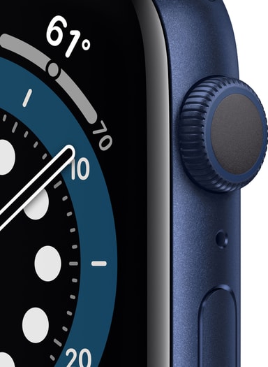 Apple Watch Series 6 44mm GPS (sin. alumiini/sin. urheilura.) - Gigantti  verkkokauppa