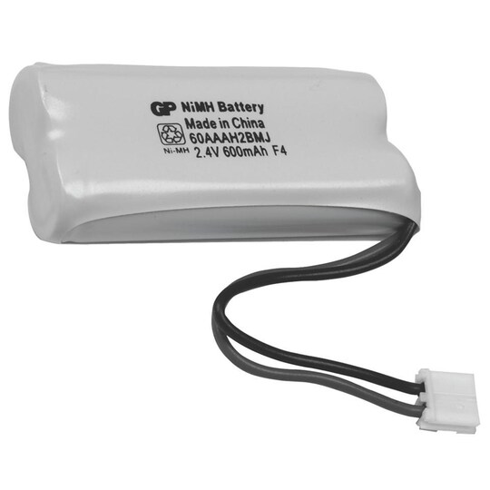 Ladattava NiMH -akku 2.4 V 600 mAh 1-Blisteri