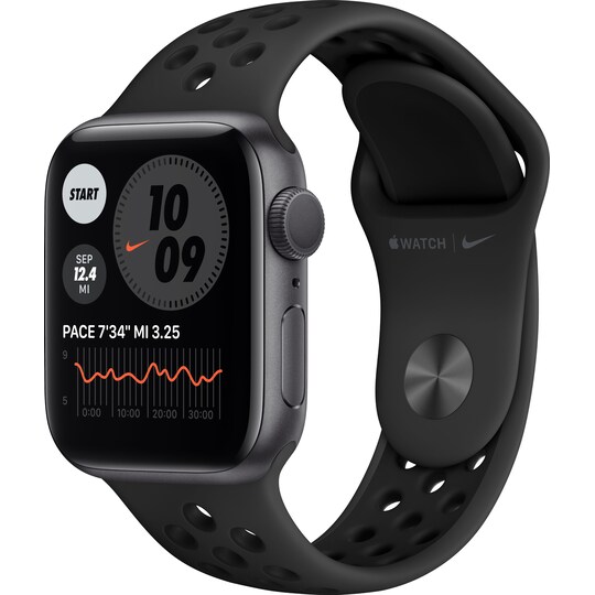 Apple Watch Nike Series 6 40mm GPS (har. alu./Nike-ranneke)