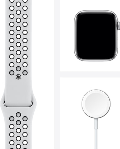 Apple Watch Nike Series 6 44mm GPS (hop. alu./Nike-ranneke) - Gigantti  verkkokauppa