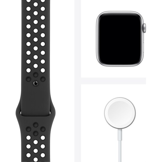 Apple Watch Nike Series 6 44mm GPS+Cellular (har. alu./Nike-ranneke) -  Gigantti verkkokauppa