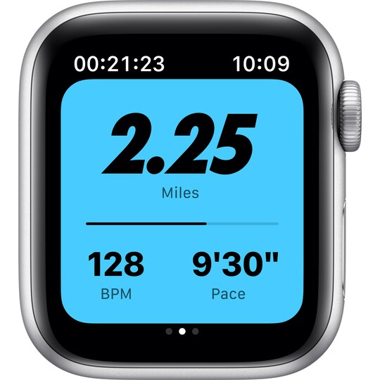 Apple Watch Nike Series 6 40mm GPS+Cellular (hop. alu./Nike-ranneke)