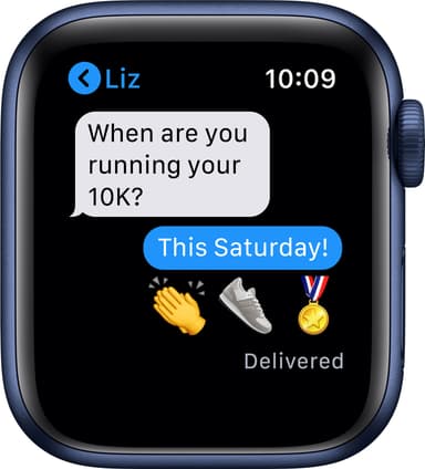 Apple Watch Series 6 40mm GPS+Cellular (sin. alumiini/sin. urheilura.)