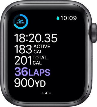 Apple Watch Series 6 40mm GPS+Cellular (har. alumiini/mus. urheilura.) -  Gigantti verkkokauppa