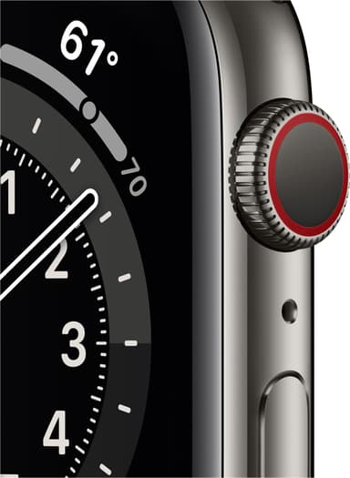 Apple Watch Series 6 44mm GPS+Cellular (gra. teräs/gra. milanolaisra.)