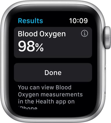 Apple Watch Series 6 40mm GPS+Cellular (hop. teräs/mus. urheilura.)