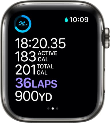 Apple Watch Series 6 44mm GPS+Cellular (gra. teräs/gra. milanolaisra.)