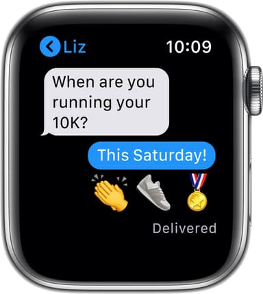 Apple Watch Series 6 44mm GPS+Cellular (hop. teräs/val. urheilura.)