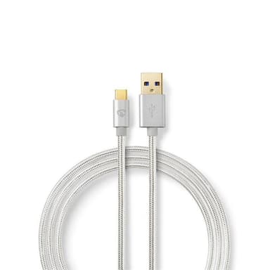 USB 3.1 -Kaapeli | Type-C, Uros - A, Uros | 1,0 m | Alumiini