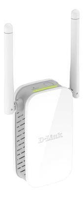 D-Link N300 Wi-Fi-verkon jatkaja, jopa 300Mbps, 10/100 Ethernet, valk.