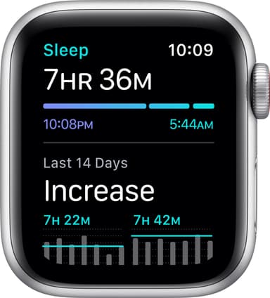 Apple Watch SE 40mm GPS+Cellular (hopea/valkoinen urheiluranneke)