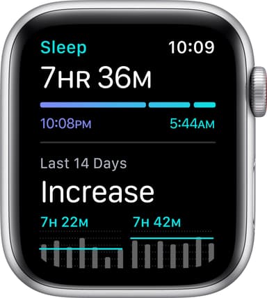 Apple Watch SE 44mm GPS+Cellular (hopea/valkoinen urheiluranneke)