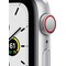 Apple Watch SE 40mm GPS+Cellular (hopea/valkoinen urheiluranneke)