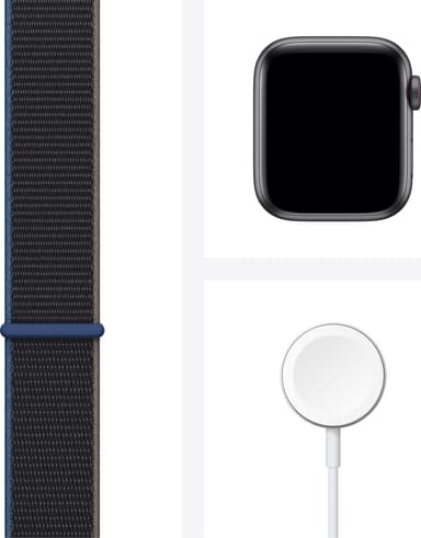Apple Watch SE 40mm GPS+Cellular (tähtiharmaa/harmaa sport loop)