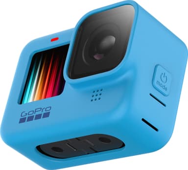 GoPro Hero 9 Black suojakuori + rannehihna (sininen)