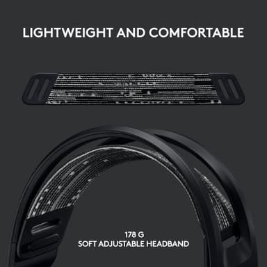 Logitech G733 Lightspeed RGB pelikuulokkeet (musta)