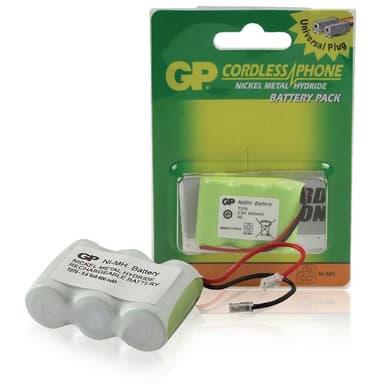 Ladattava NiMH -akku 3.6 V 600 mAh 1-Blisteri