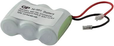Ladattava NiMH -akku 3.6 V 600 mAh 1-Blisteri