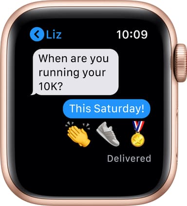 Apple Watch SE 40mm GPS+Cellular (kulta/luumu sport loop)