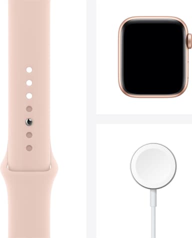 Apple Watch SE 40mm GPS+Cellular ((kulta/hietapinkki urheiluranneke)