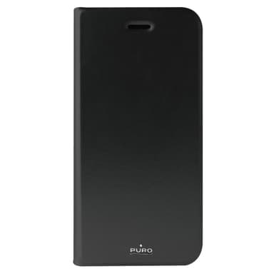 Puro lompakkokotelo iPhone 6/7/8/SE Gen. 2/3 (musta)