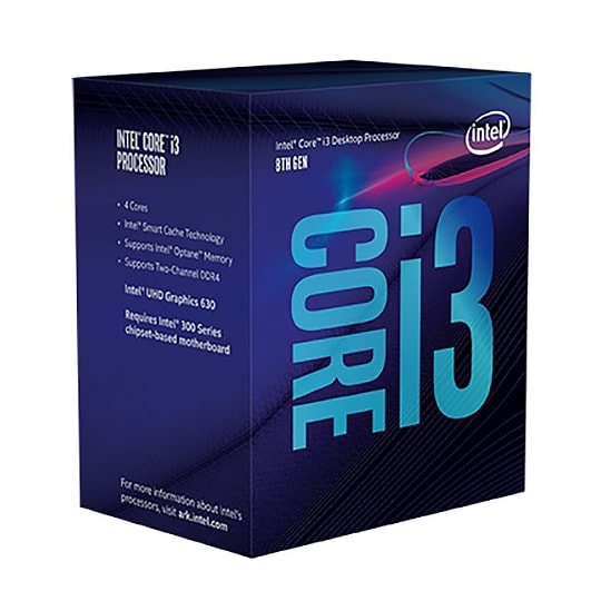 Intel Core i3-8100 prosessori (box)