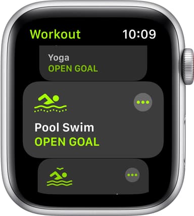 Apple Watch SE 44mm GPS+Cellular (hopea/valkoinen urheiluranneke)