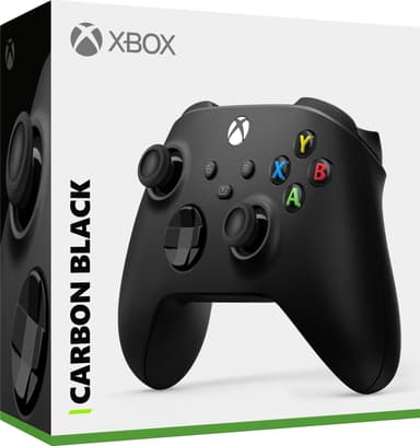Xbox Series X ja S langaton ohjain (hiilenmusta)