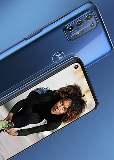 Motorola Moto G9 Plus älypuhelin (laivastonsininen)