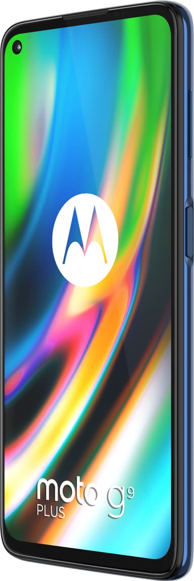 Motorola Moto G9 Plus älypuhelin (laivastonsininen)