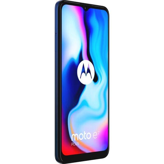 Motorola Moto E7 Plus älypuhelin (Misty Blue)