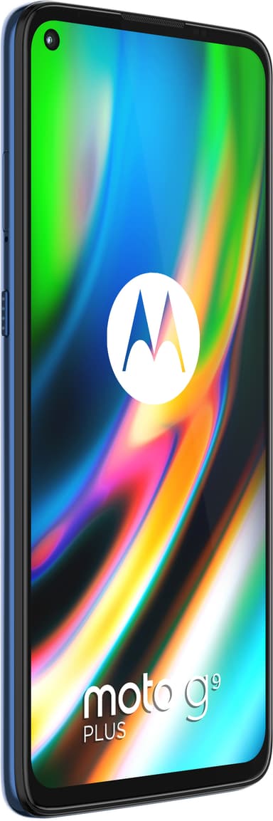 Motorola Moto G9 Plus älypuhelin (laivastonsininen)