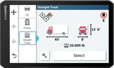 Garmin Dezl LGV700 rekan GPS-navigaattori