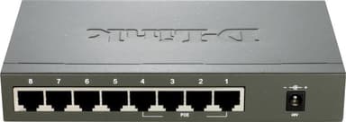 D-Link 8-port 10/100 Desktop Switch with 4 PoE Ports